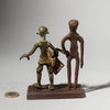 A DETAILED FON TRIBE BRONZE ASSEMBLAGE , BENIN ( No 4374 )