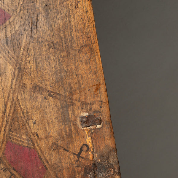 A WELL WORN MAGIC WRITING BOARD HAUSA TRIBE [ No 4450]