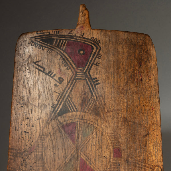 A WELL WORN MAGIC WRITING BOARD HAUSA TRIBE [ No 4450]