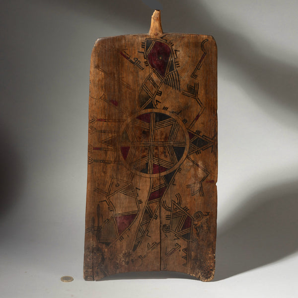 A WELL WORN MAGIC WRITING BOARD HAUSA TRIBE [ No 4450]