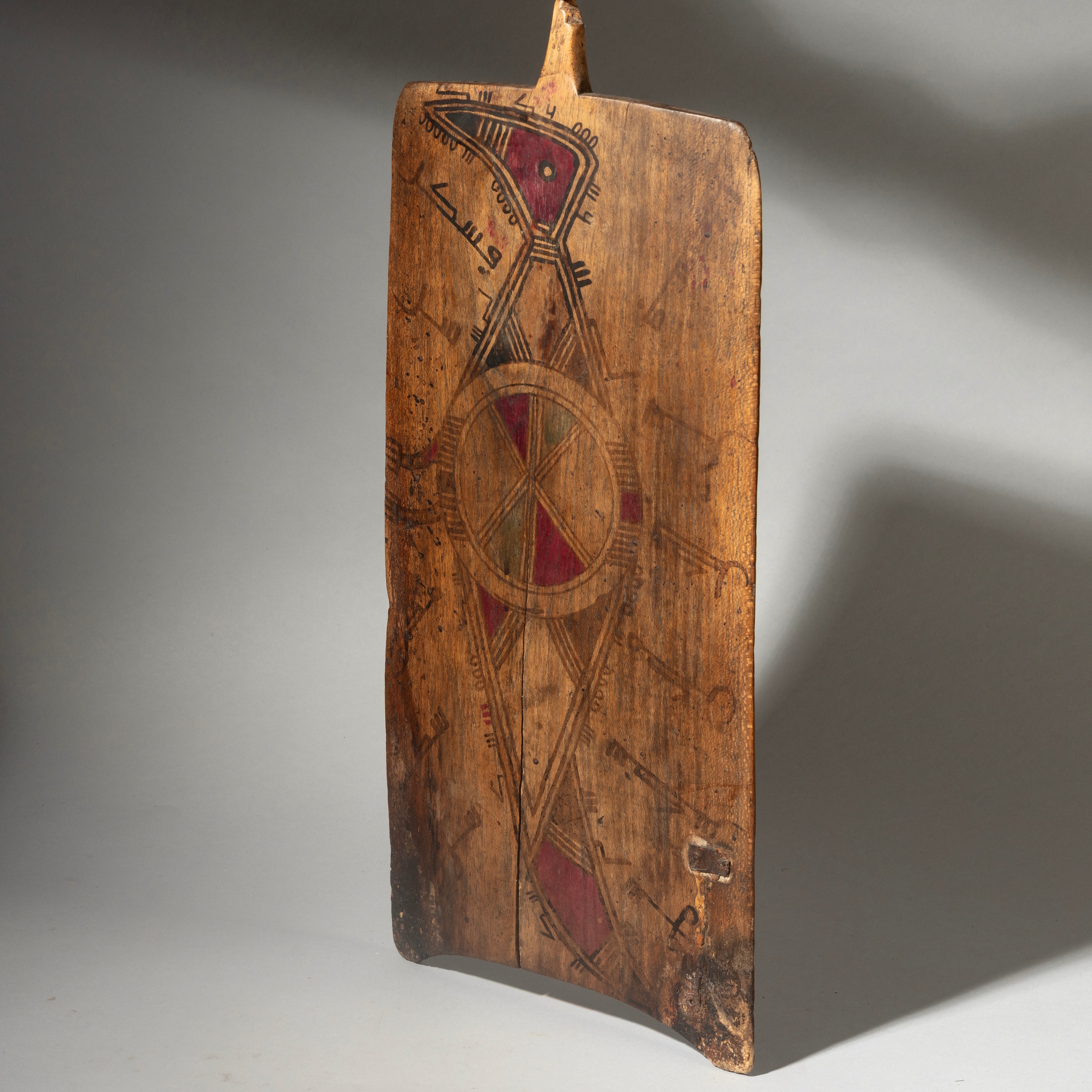 A WELL WORN MAGIC WRITING BOARD HAUSA TRIBE [ No 4450]