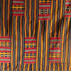 AN INTRICATELY WOVEN GOLDEN WOMANS CLOTH, EWE TRIBE GHANA ( No 4435 )