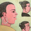 A PRETTY HAIRDRESSERS BOARD, WEST AFRICA ( No 4422)