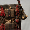 A CHARACTER RICH YORUBA TRIBE DIVINATION BAG FROM NIGERIA [ No 4451]