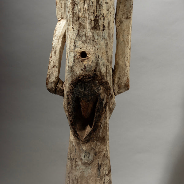 A LARGE 130CM TIV SCULPTURE FROM NIGERIA EX UK COLLECTION [ No 4452]