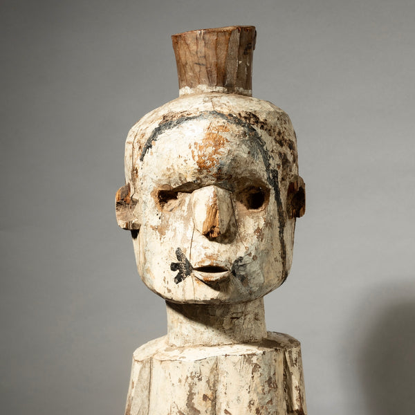 A LARGE 130CM TIV SCULPTURE FROM NIGERIA EX UK COLLECTION [ No 4452]