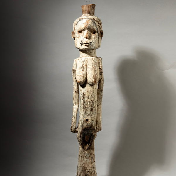 A LARGE 130CM TIV SCULPTURE FROM NIGERIA EX UK COLLECTION [ No 4452]