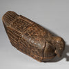 A RARE KOLA NUT CONTAINER IN THE FORM OF A BIRD, YORUBA TRIBE NIGERIA ( No 4536 )