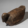 A RARE KOLA NUT CONTAINER IN THE FORM OF A BIRD, YORUBA TRIBE NIGERIA ( No 4536 )