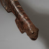 A STYLISED CATERPILLAR FETISH FROM THE PARE TRIBE OF TANZANIA EAST AFRICA( No 4483 )