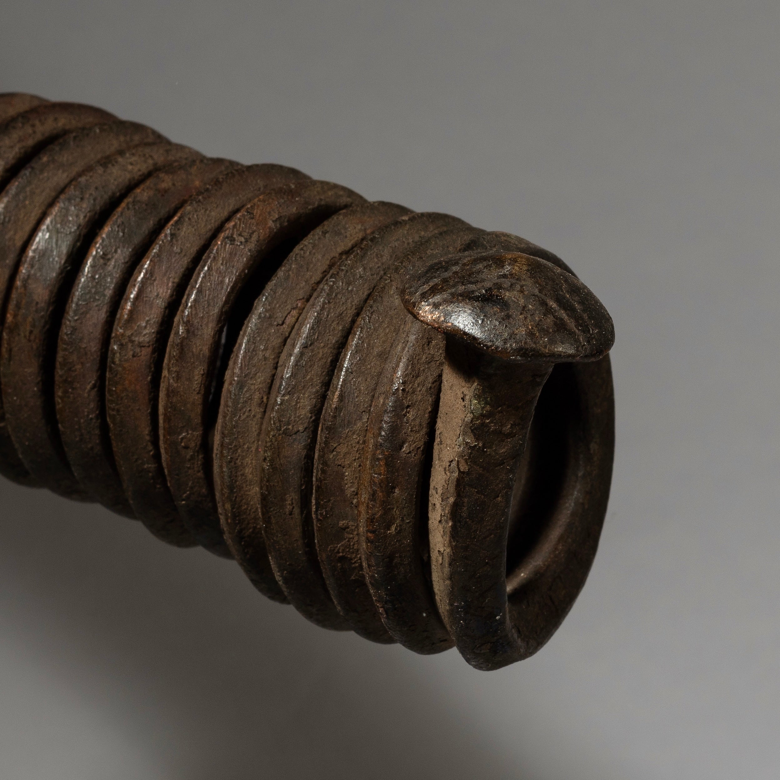 A 19THC COPPER TORQUE CURRENCY, IGBO TRIBE OF NIGERIA ( No 4473 )