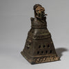 AN OUTSTANDING DIVINATION BELL FROM YORUBA TRIBE OF NIGERIA( No 4513 )