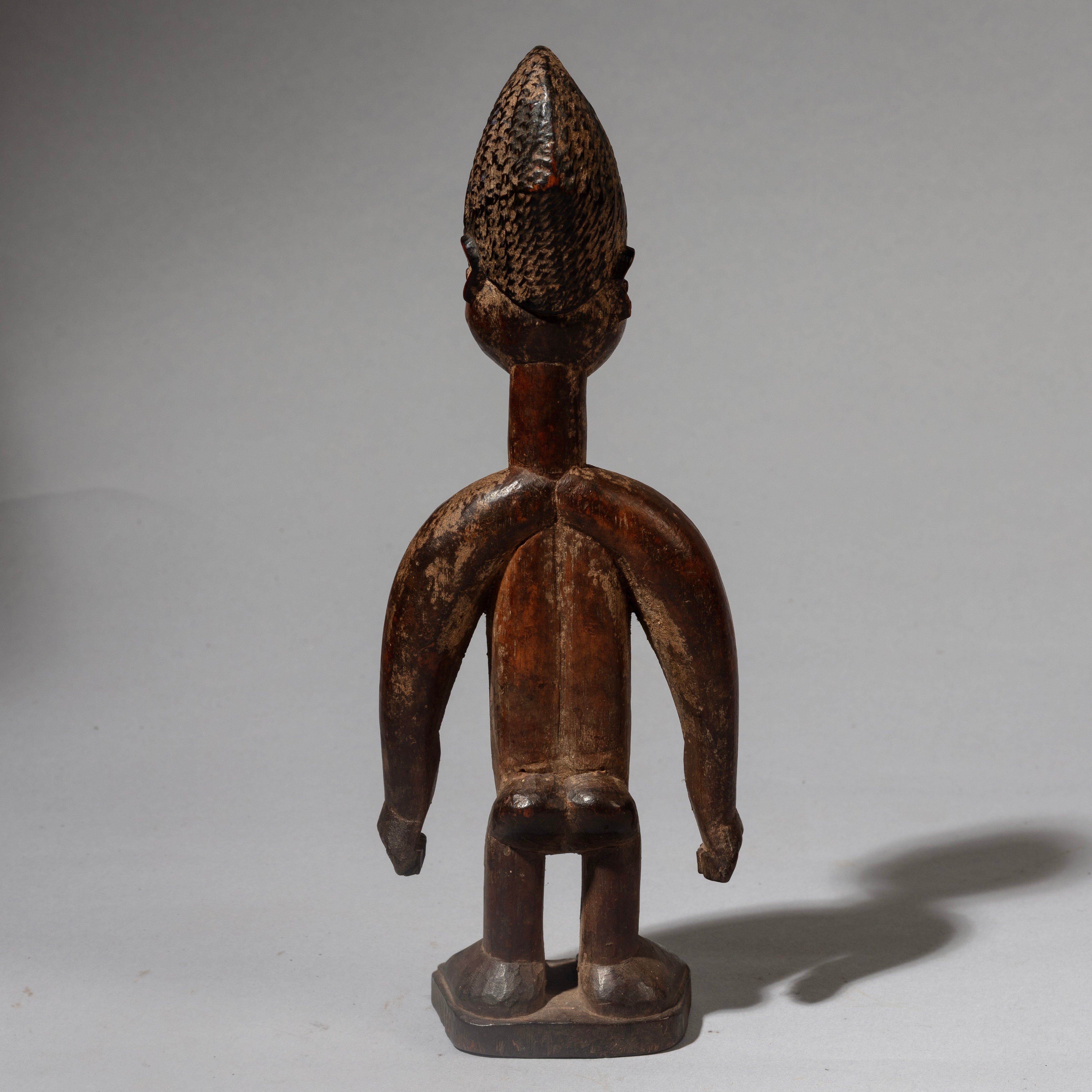 A FINE GLOSSY IBEJI  YORUBA TRIBE OF NIGERIA ( No 4494 )