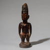 A ENCRUSTED IBEJI  YORUBA TRIBE OF NIGERIA EX UK COLLECTION  ( No 4496 )