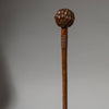 A RARE FORM 19THC - EARLY 1900 WOODEN KNOBKERRIE , FROM ZULU TRIBE OF SOUTH AFRICA EX UK COLL. ( No 4523 )