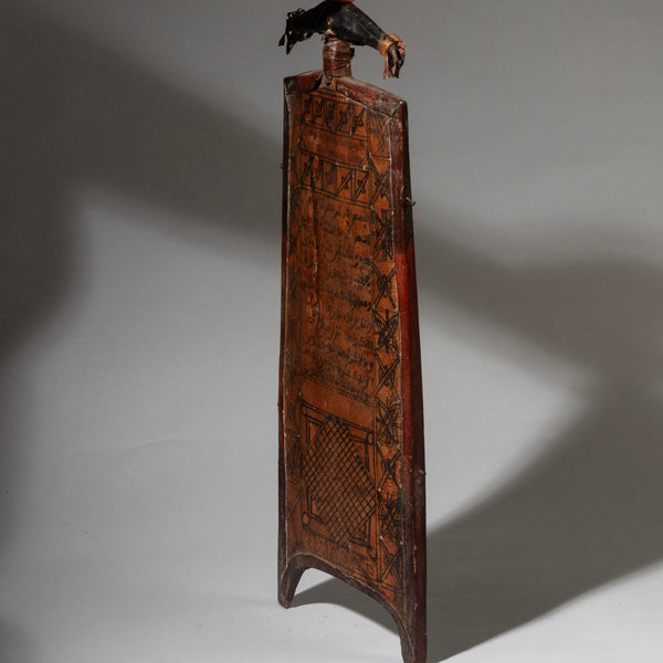 A NEAT MAGIC SQUARE WRITING BOARD FROM HAUSA TRIBE NIGERIA ( No 4470 )