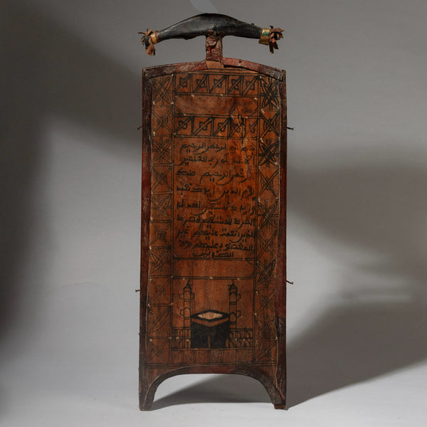 A NEAT MAGIC SQUARE WRITING BOARD FROM HAUSA TRIBE NIGERIA ( No 4470 )