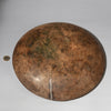 A FINE AND RARE ROUND WOODEN BOWL / DISH, TUTSI TRIBE RWANDA ( No 4540 )