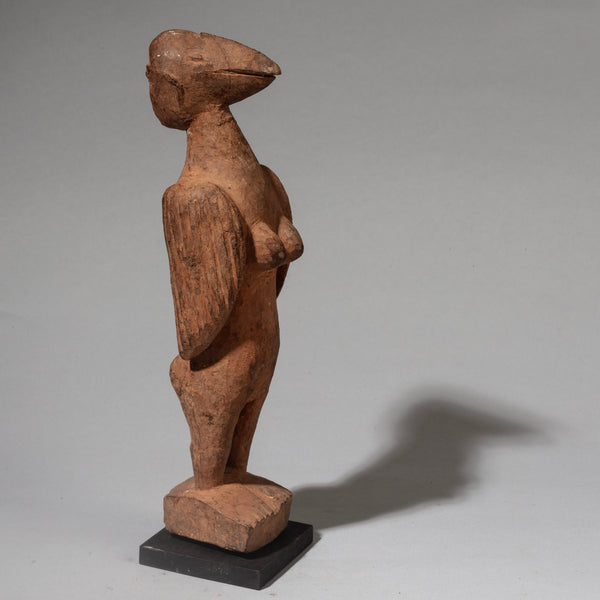 AN  ARTISTIC  HALF BIRD HALF HUMAN STATUE ALTAR FIGURE  FROM EWE TRIBE, GHANA ( No 4509)