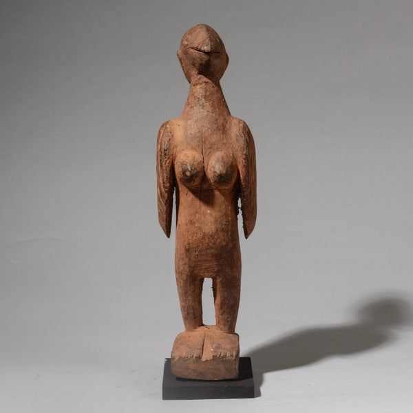 AN  ARTISTIC  HALF BIRD HALF HUMAN STATUE ALTAR FIGURE  FROM EWE TRIBE, GHANA ( No 4509)