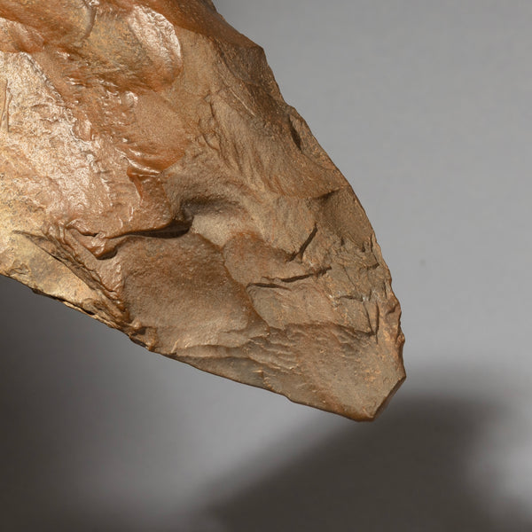 A SHAPELY PALEOLITHIC  HAND AXE FROM THE NEOLITHIC PERIOD, SAHARA ( No 4480 )