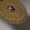 A LARGE ANTIQUE SILVER PLATED OTTOMAN WEDDING HEAD DECORATION ( No 4514 )