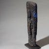 A RARE BLUE PIGMENT PLAQUE FETISH, EWE TRIBE GHANA  ( No 4524 )