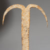A PIGMENT ENCRUSTED IRON CRESCENT MOON FETISH FROM THE EWE TRIBE OF GHANA W.AFRICA ( No 4505 )