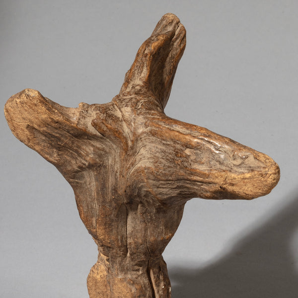 AN EXQUISITELY PATINATED DOGON NATURE SPIRIT FROM MALI ( No 4533 )
