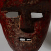 A RED SCULPTURAL MASK FROM THE SUKUMA TRIBE, TANZANIA, EAST AFRICA( No 4539 )