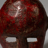 A RED SCULPTURAL MASK FROM THE SUKUMA TRIBE, TANZANIA, EAST AFRICA( No 4539 )