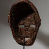 A RED SCULPTURAL MASK FROM THE SUKUMA TRIBE, TANZANIA, EAST AFRICA( No 4539 )