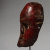 A RED SCULPTURAL MASK FROM THE SUKUMA TRIBE, TANZANIA, EAST AFRICA( No 4539 )