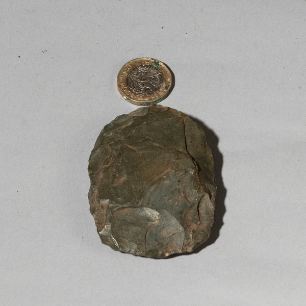 AN ARTISTIC NEOLITHIC STONE TOOL FROM SAHARA ( No 4464 )