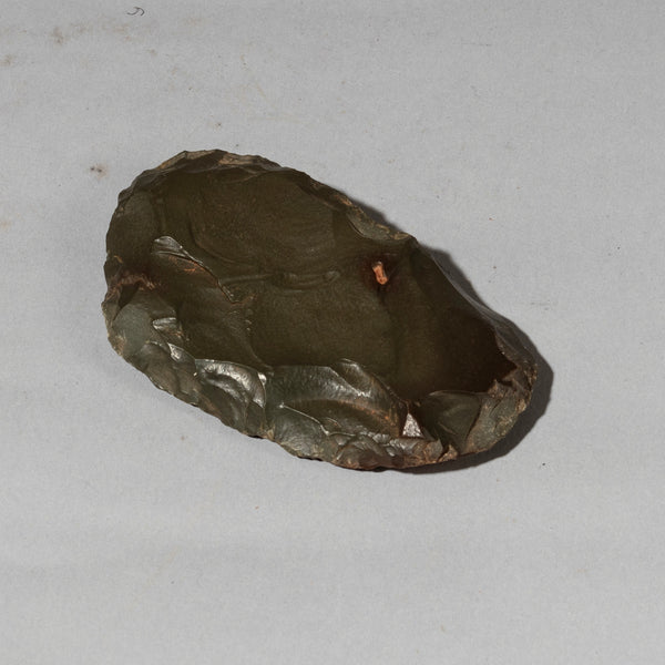 A STRIKING GREEN NEOLITHIC STONE TOOL FROM SAHARA ( No 4465 )