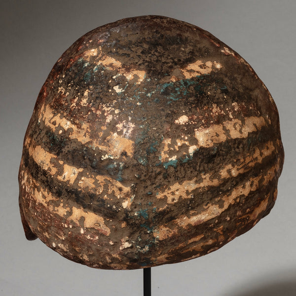 A BEAUTIFUL HEADDRESS, KARAMAJONG TRIBE UGANDA, E AFRICA EX UK COLL (No 4502 )