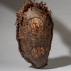 A CURIOUS UNIQUE LEATHER FETISH WITH SCRIPT, FROM HAUSA TRIBE OF NIGERIA, W. AFRICA (No 4501 )