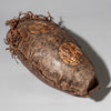 A CURIOUS UNIQUE LEATHER FETISH WITH SCRIPT, FROM HAUSA TRIBE OF NIGERIA, W. AFRICA (No 4501 )