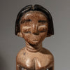 A WELL PATINATED VENAVI TWIN DOLL, EWE TRIBE OF GHANA W.AFRICA ( No 4463 )