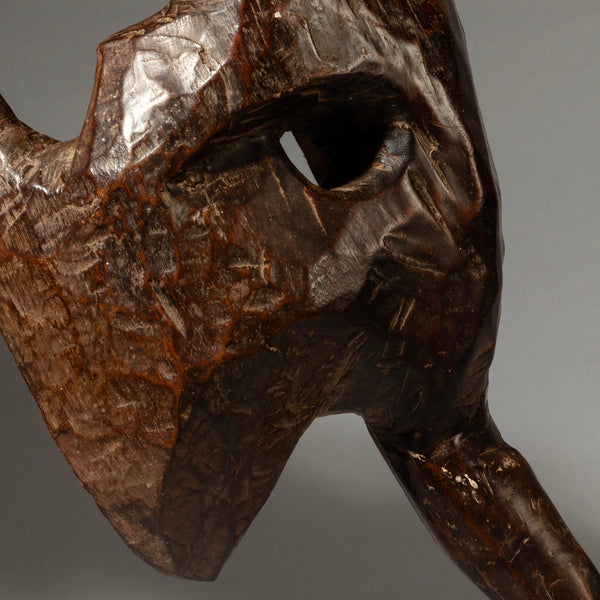 A RARE ELEPHANT MASK FROM BARI TRIBE OF EAST AFRICA ( No 4544 )