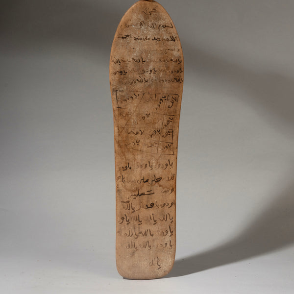 A TRADITIONAL WOODEN WRITING BOARD FROM HAUSA TRIBE NIGERIA ( No 4487