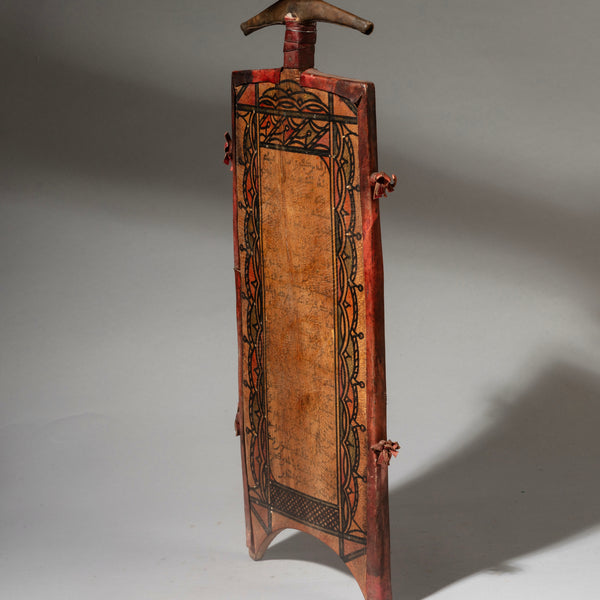 A REFINED MAGIC SQUARE WRITING BOARD FROM HAUSA TRIBE NIGERIA ( No 4472 )