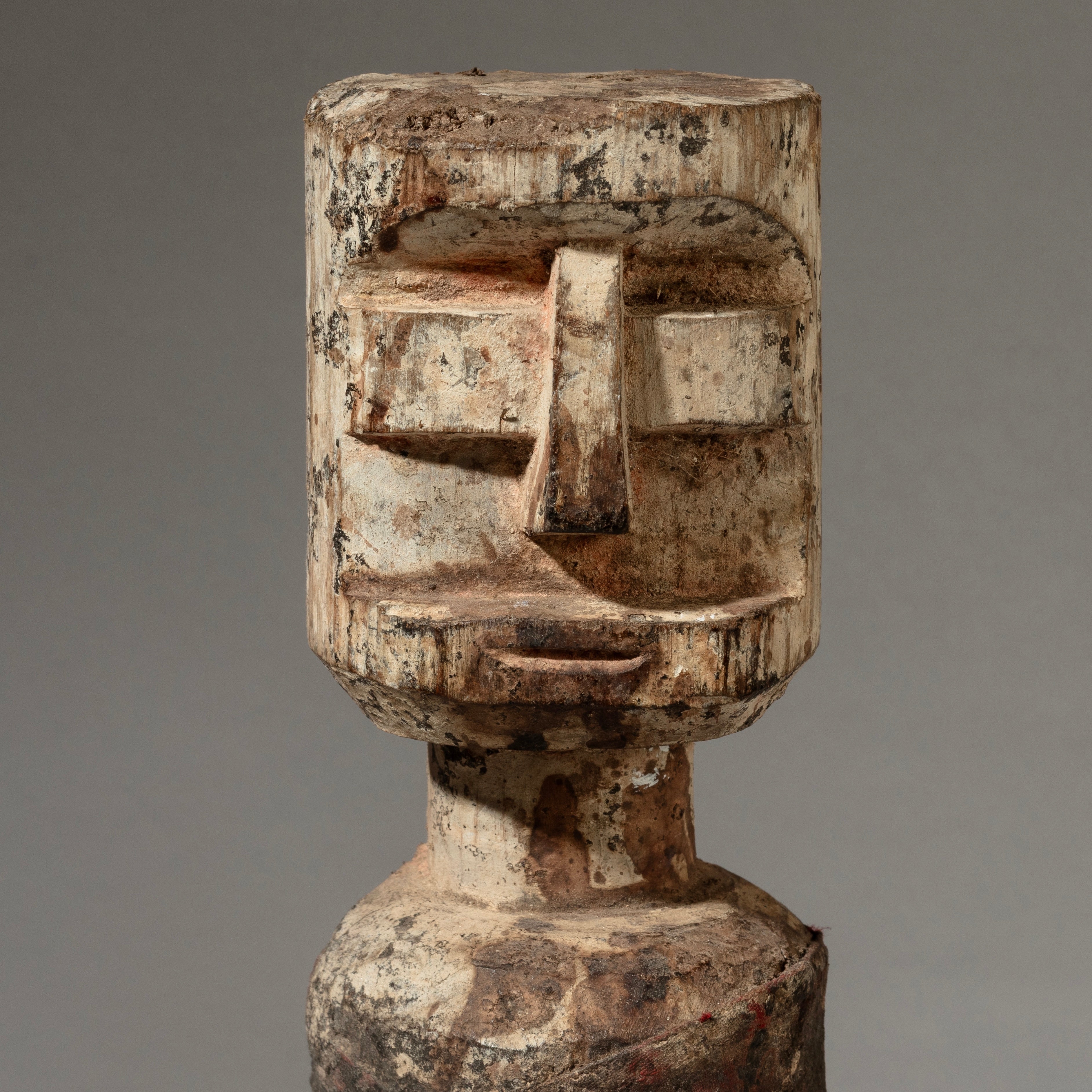 A LARGE ANTIQUE ALTAR FIGURE FROM EWE TRIBE OF TOGO W AFRICA  ( No 4490 )