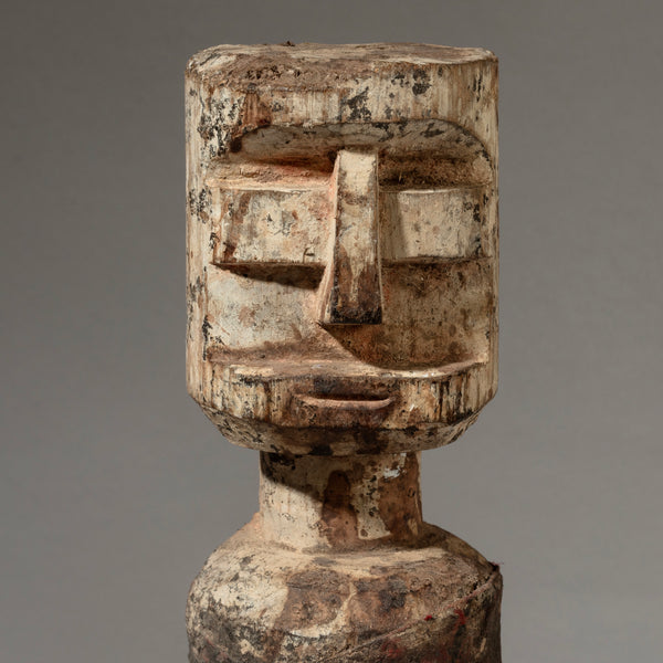 A LARGE ANTIQUE ALTAR FIGURE FROM EWE TRIBE OF TOGO W AFRICA  ( No 4490 )