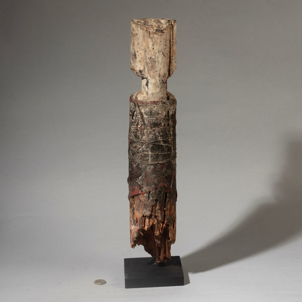A LARGE ANTIQUE ALTAR FIGURE FROM EWE TRIBE OF TOGO W AFRICA  ( No 4490 )
