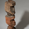 A LARGE UNUSUAL DOUBLE FACED ALTAR FIGURE, EWE TRIBE OF GHANA ( No 4488 )