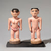 A PRETTY PINK PAIR OF VENAVI DOLLS FROM EWE TRIBE GHANA WEST AFRICA( No 4468 )