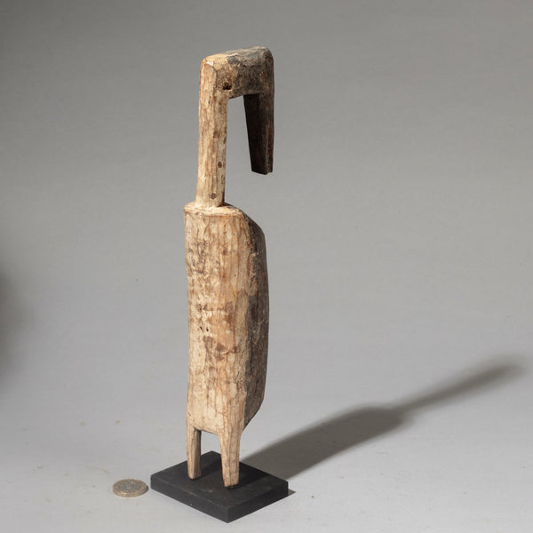 A UNIQUELY ANGULAR BIRD NATURE SPIRIT FROM GHANA ( No 4457 )