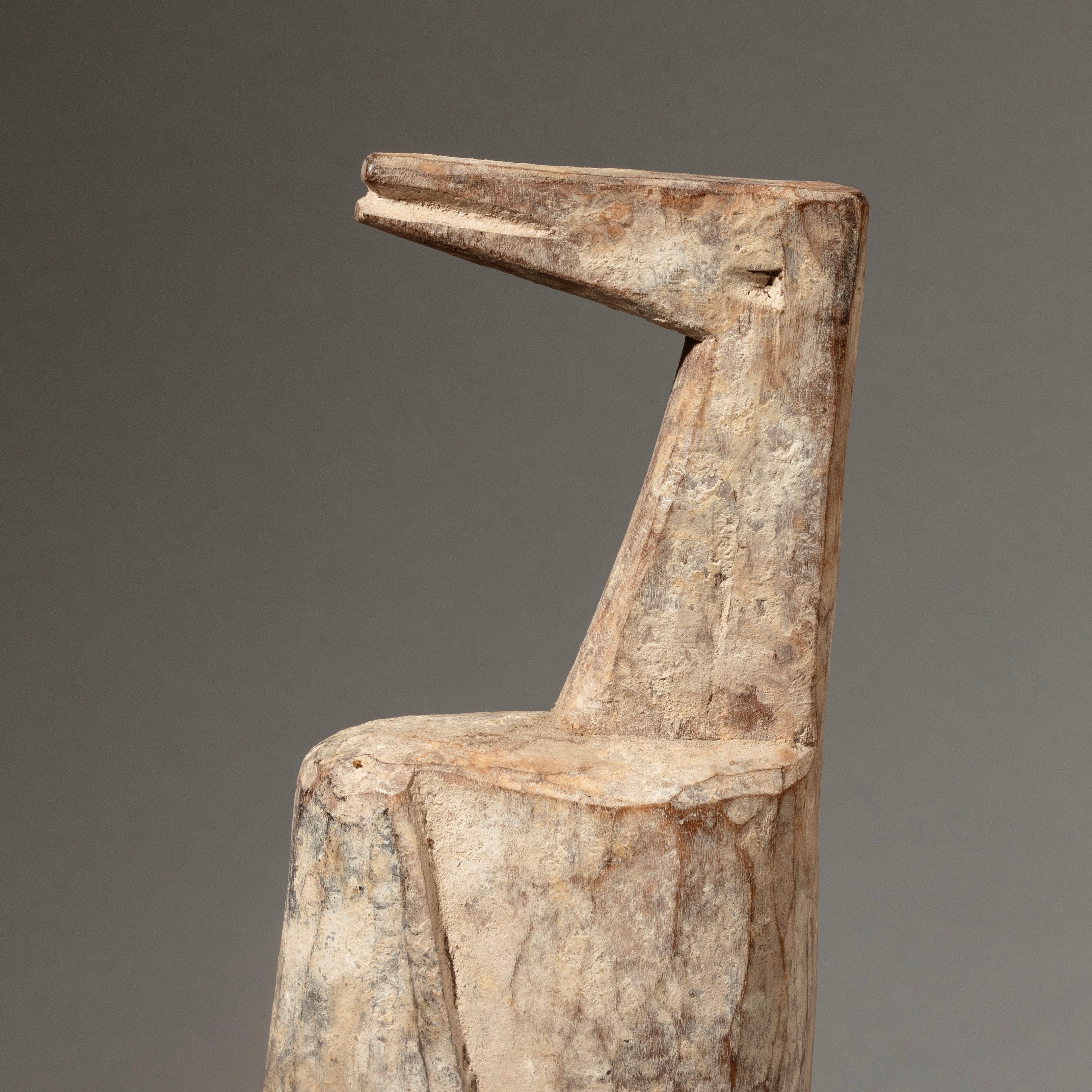 A HIGHLY STYLISED BIRD NATURE SPIRIT, ADAN TRIBE GHANA ( No 4455 )