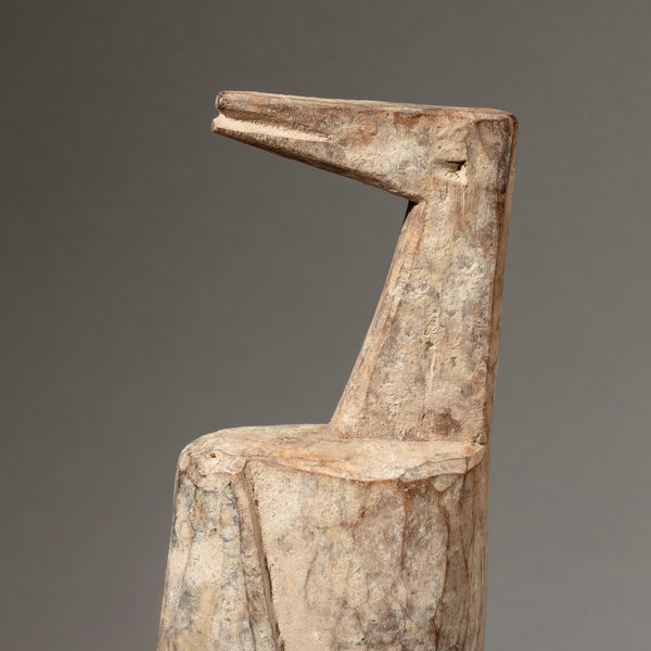 A HIGHLY STYLISED BIRD NATURE SPIRIT, ADAN TRIBE GHANA ( No 4455 )